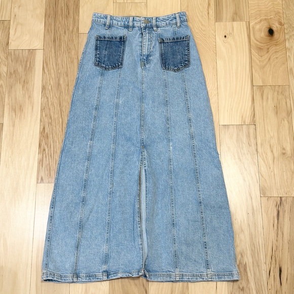 Baum Und Pferdgarten Dresses & Skirts - Baum Und Pferdgarten Women’s Susanna Maxi Denim Skirt